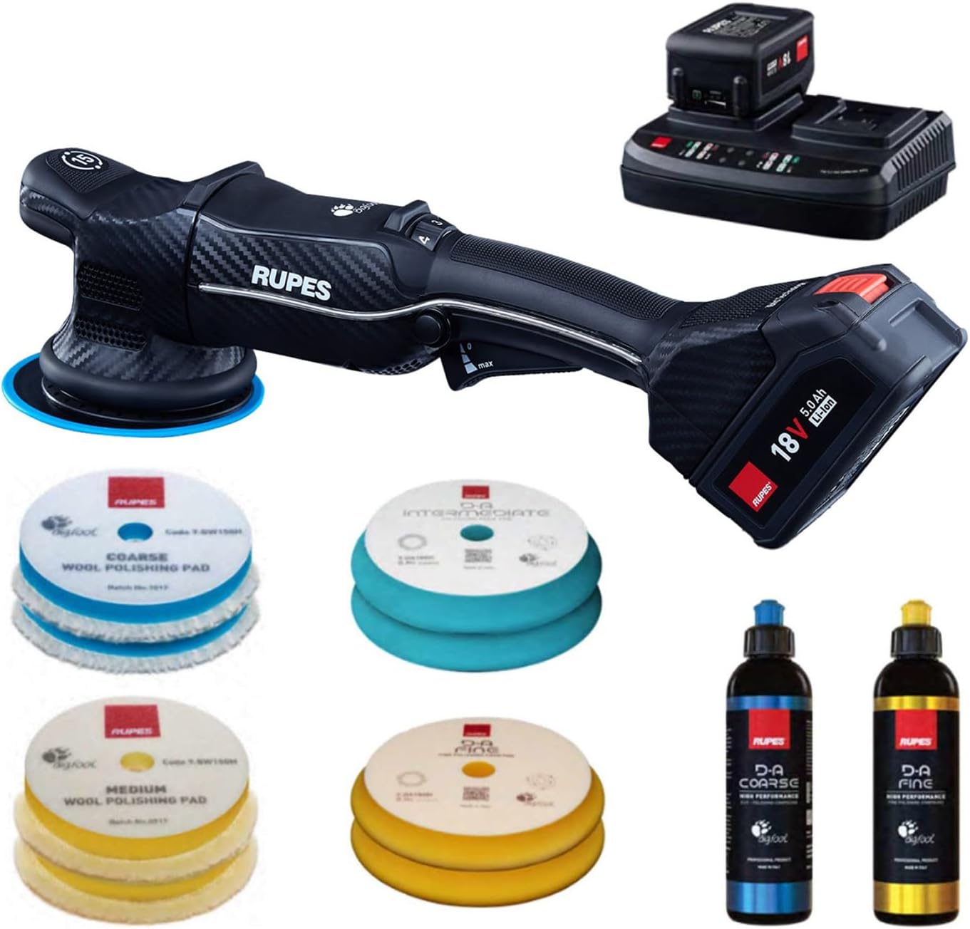 FREE 5hr POLISHING CLASS w/PURCHASE | RUPES BIGFOOT IBRID HLR15 KIT| FREE 5 HOURS POLISHING CLASS $799.99 (Copy)