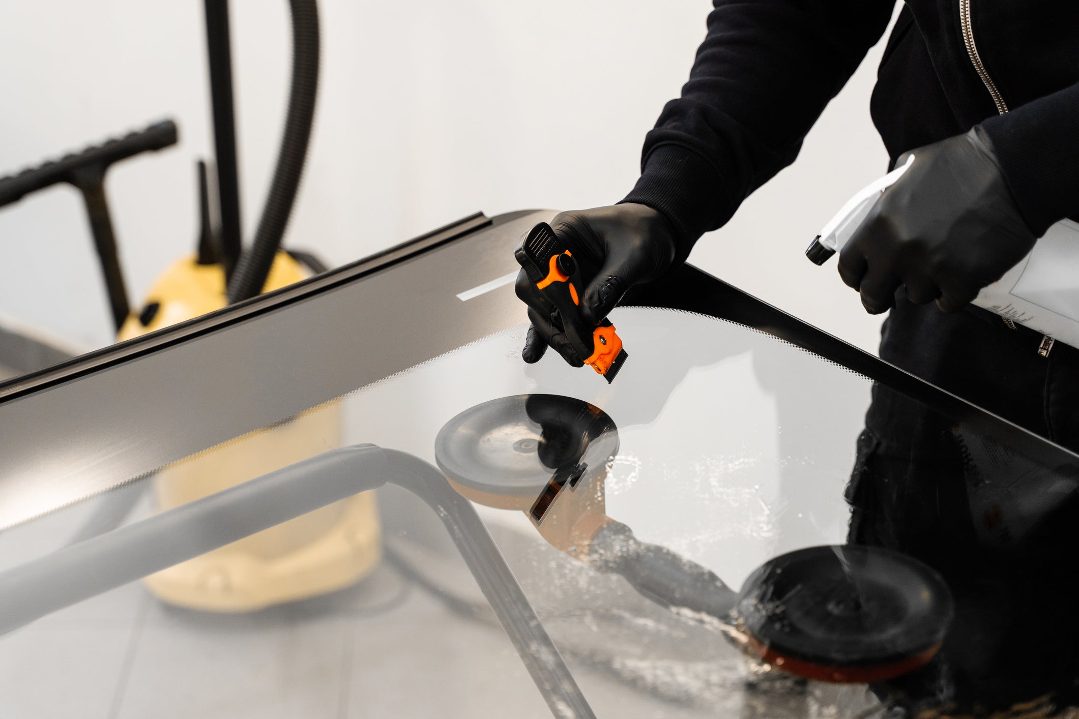 Glass Polishing and Coating  9am-3pm  Feb. 7 2026